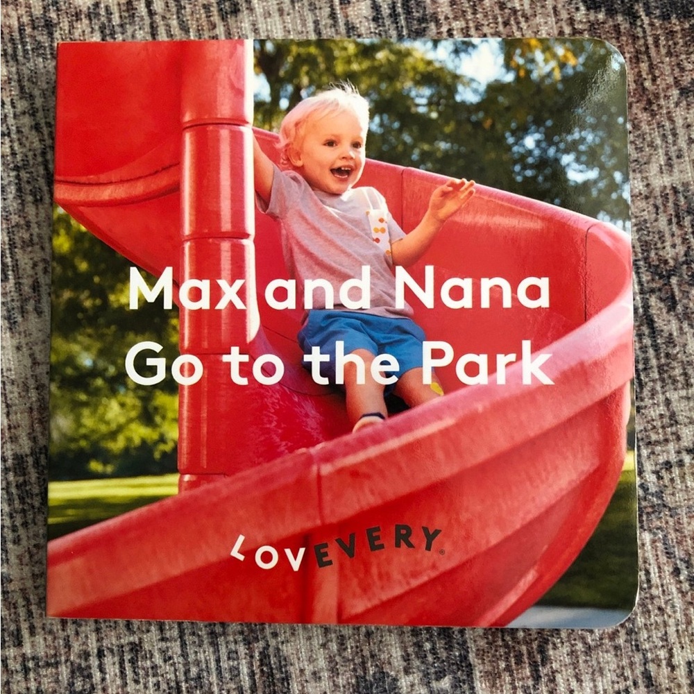 📚 Lovevery “Max and Nana Go to the Park” Board Book